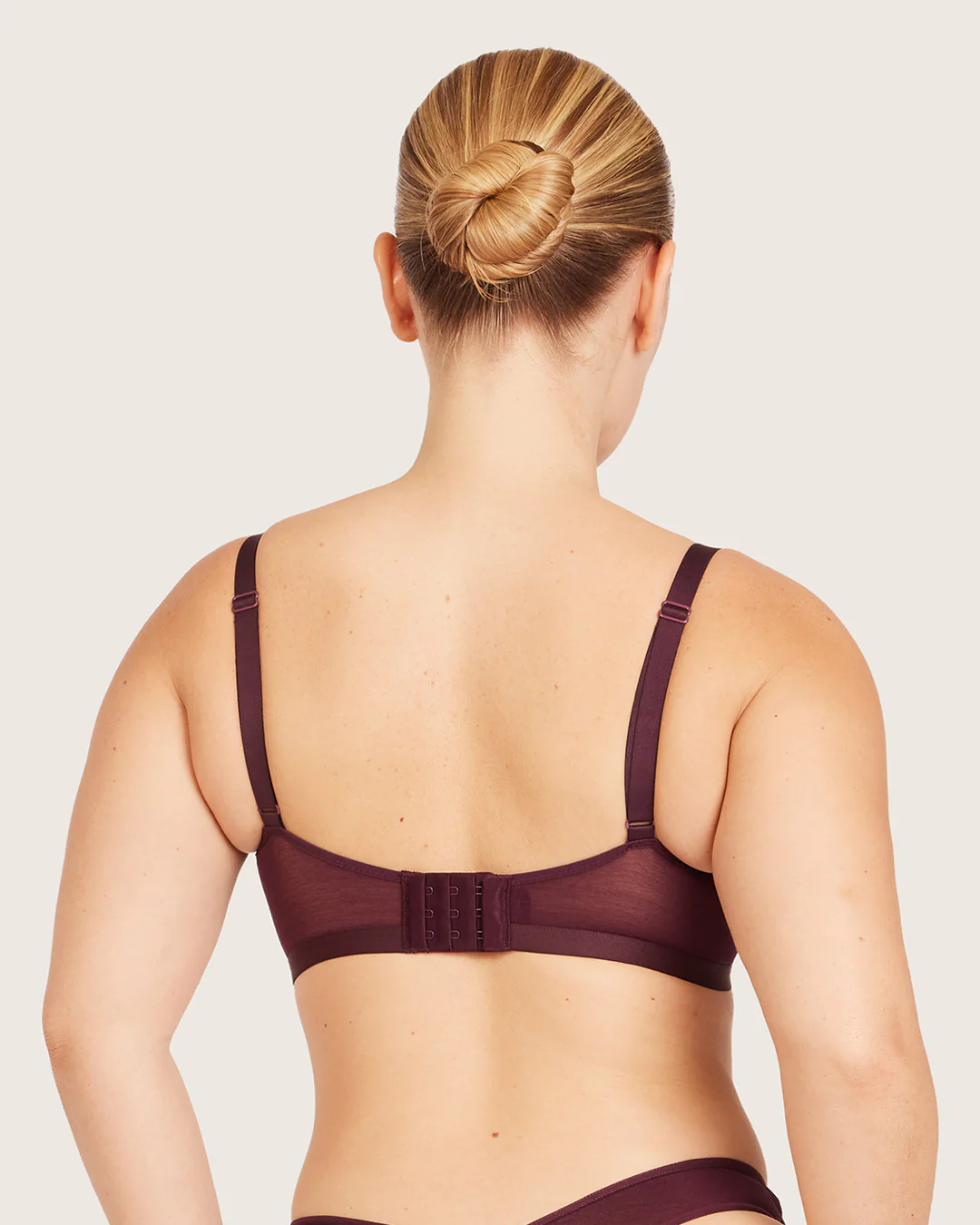 FreeMesh Crop Bralette - Fig - Image 9