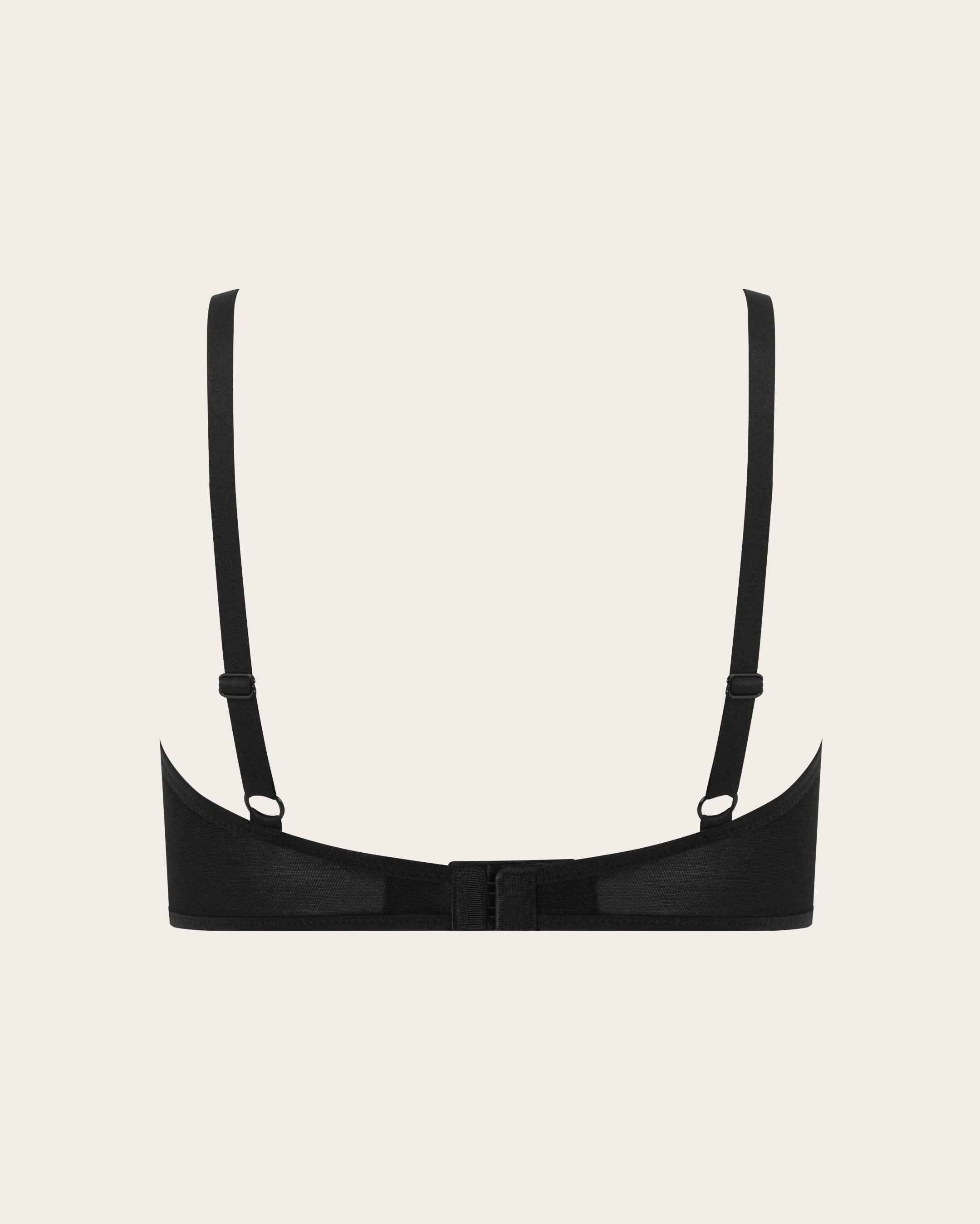 FreeMesh Plunge Bralette - Black - Image 17