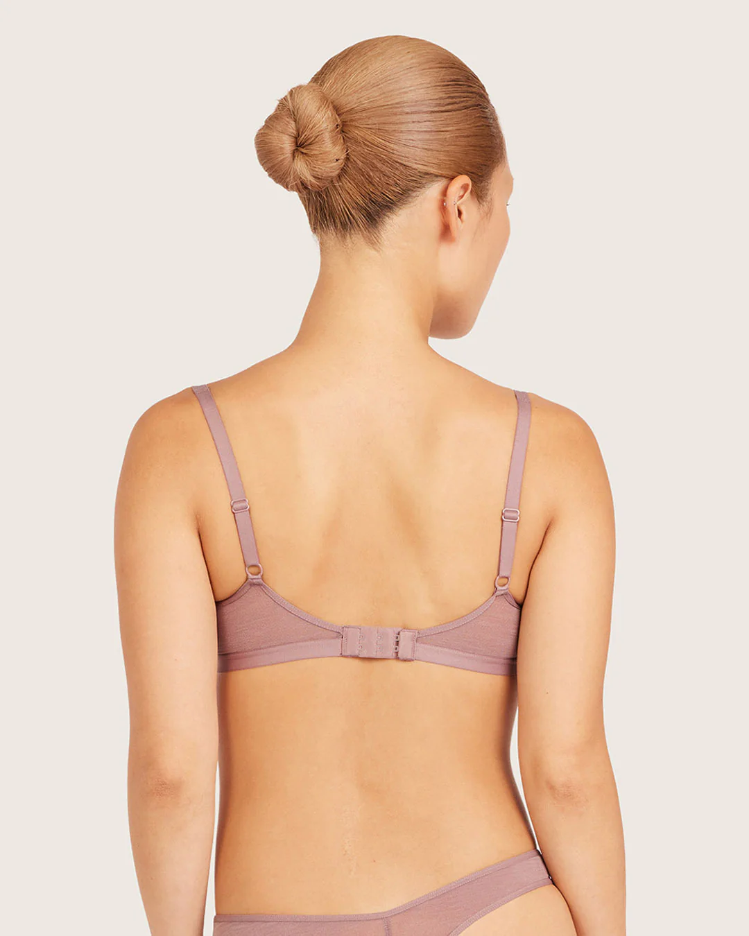 FreeMesh Triangle Bralette - Mauve - Image 3