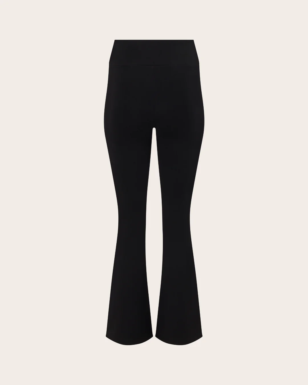 High Waist Flare Pants - Short - Black - Image 15