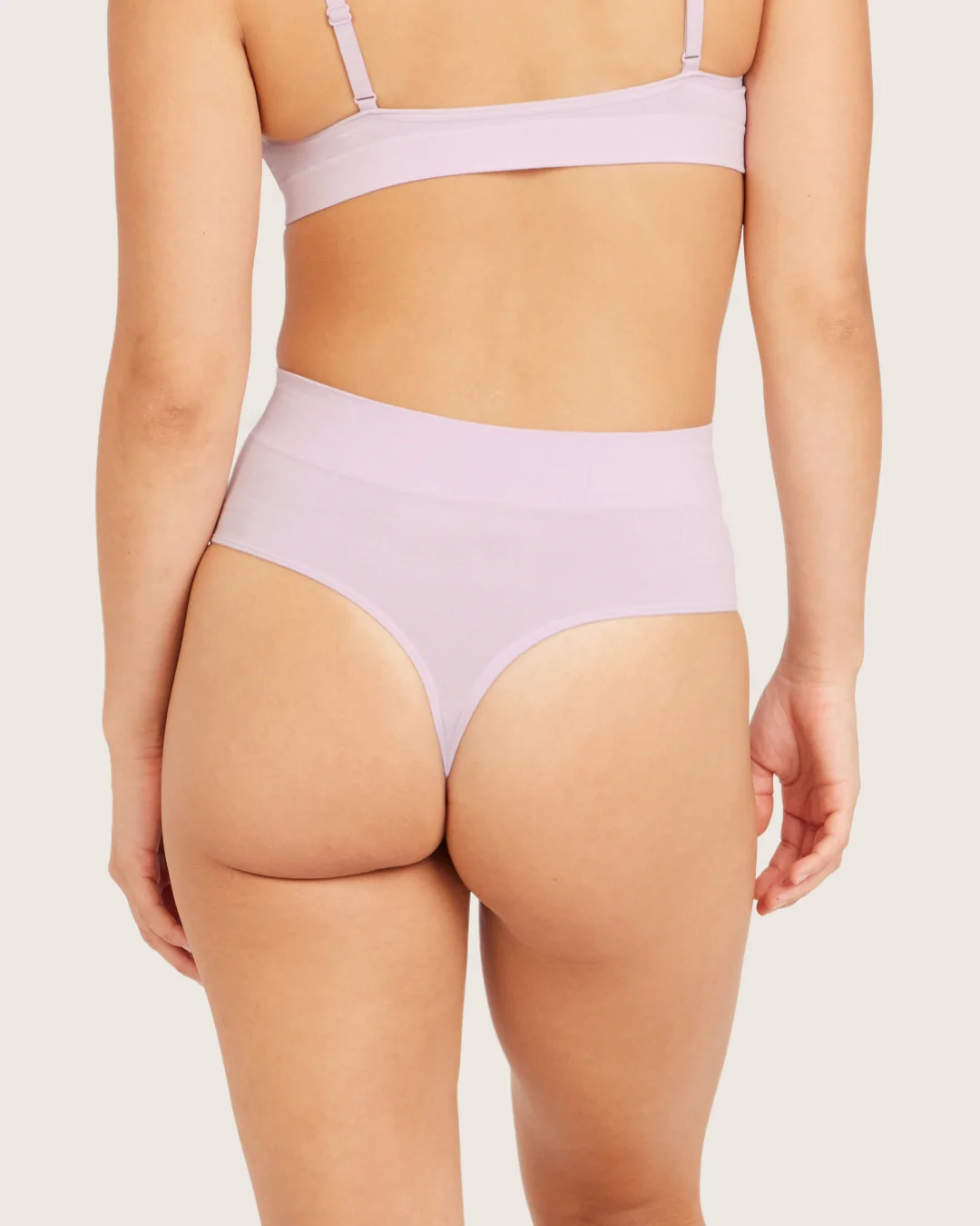 High Waist G-String - Orchid - Image 2