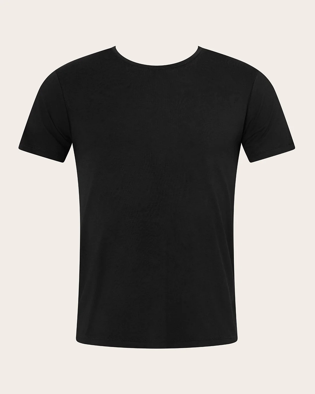 Men's Base Layer Crew Neck T-Shirt - Black - Image 12