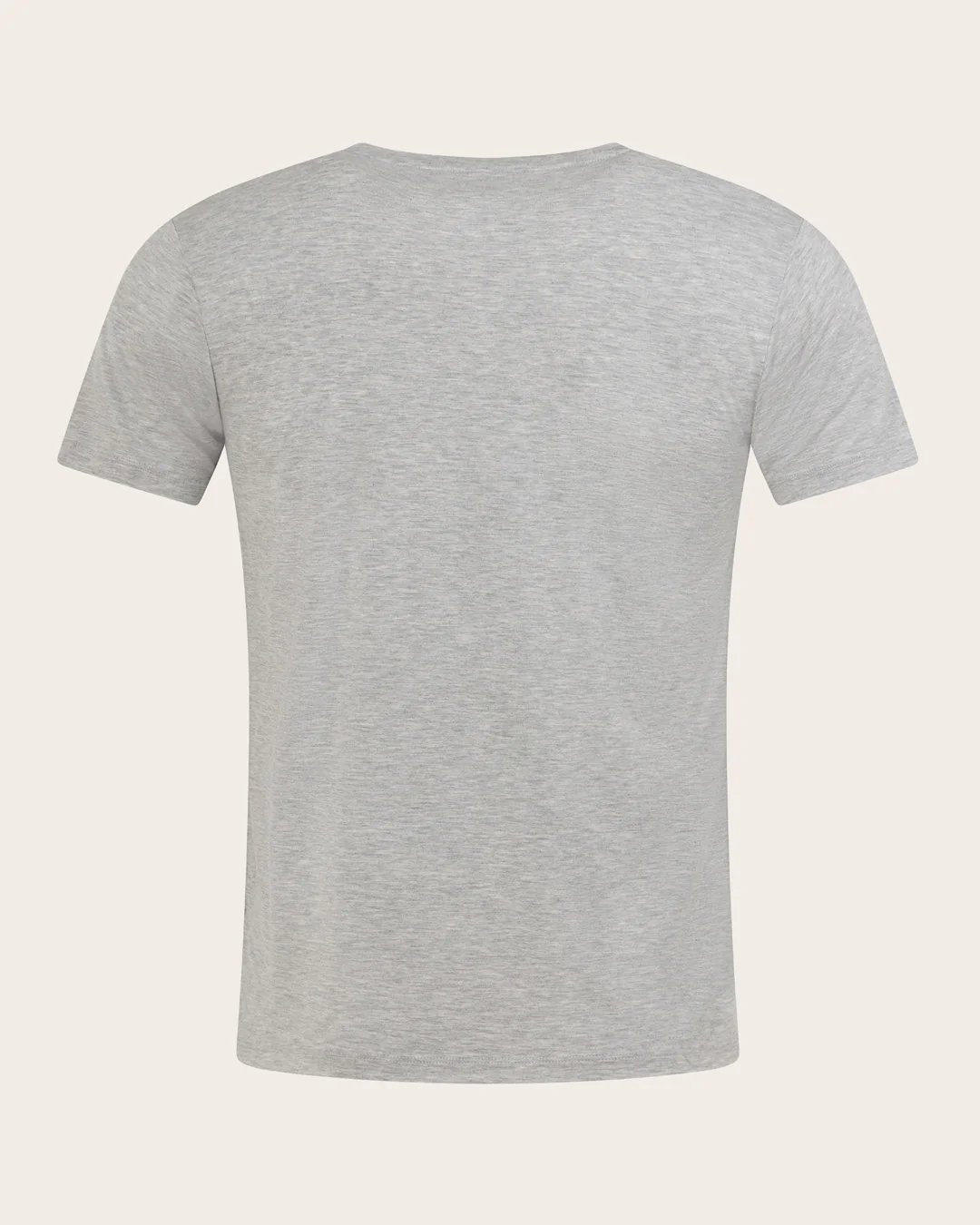 Men's Base Layer Crew Neck T-Shirt - Light Grey Marl - Image 12