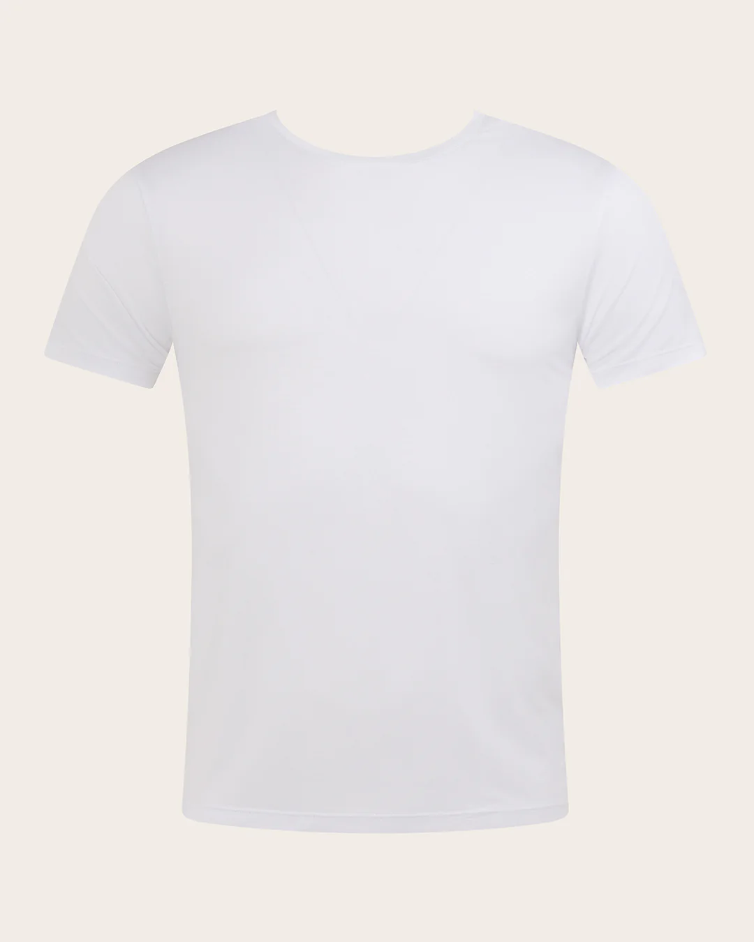 Men's Base Layer Crew Neck T-Shirt - White - Image 12
