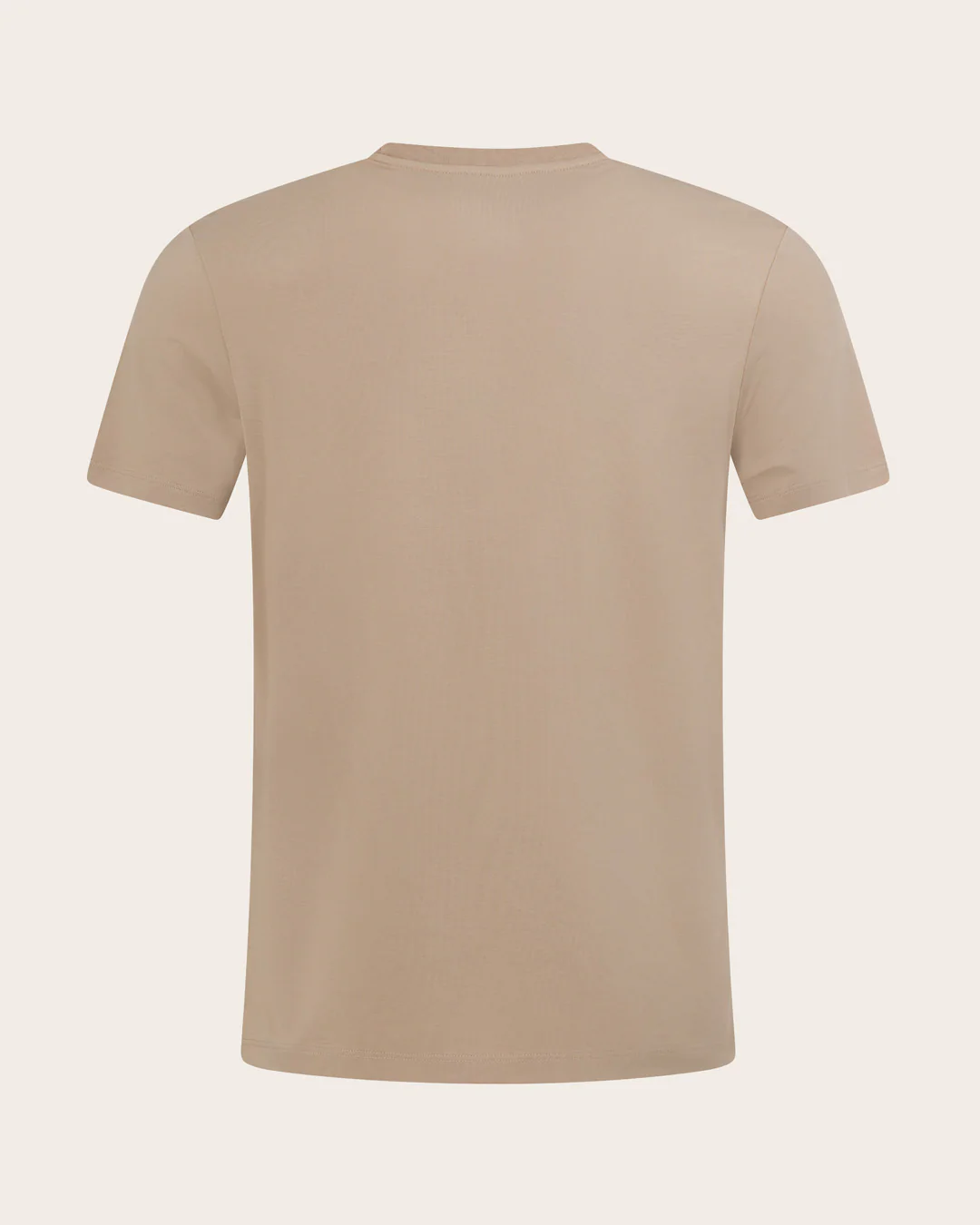 Men's Classic Crew Neck T-Shirt - Stone - Image 13