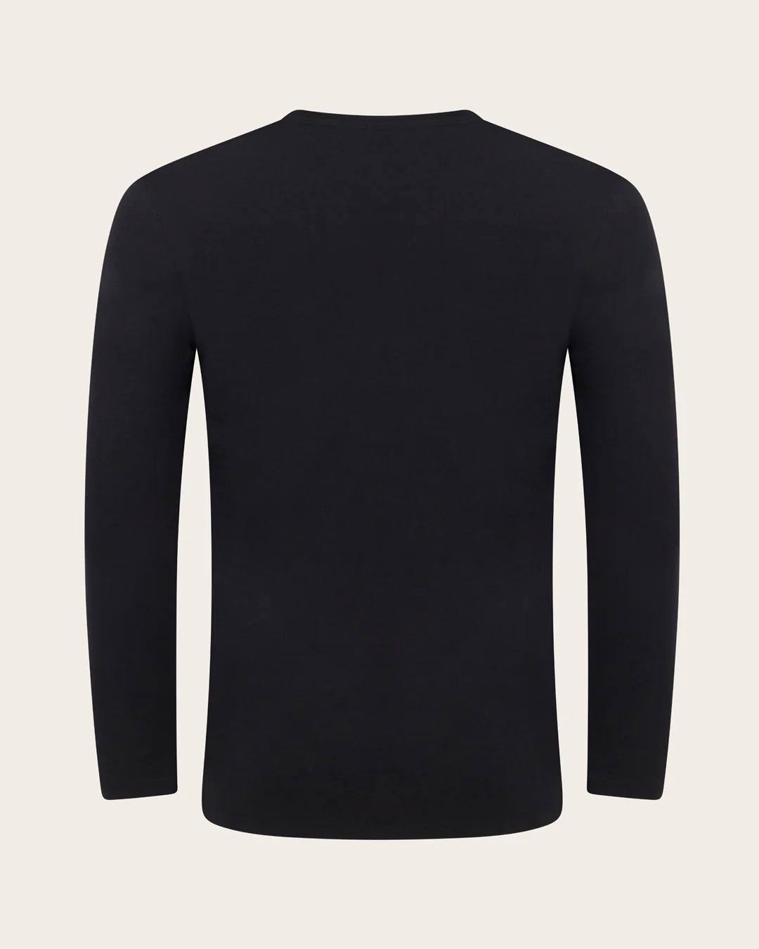 Men's Classic Long Sleeve T-Shirt - Black - Image 14