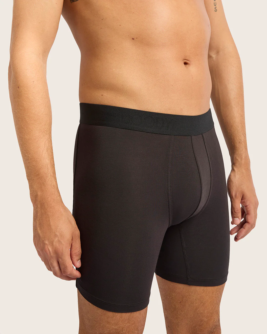 Men's Everyday Mid-Length Boxer Briefs - Black - Image 9