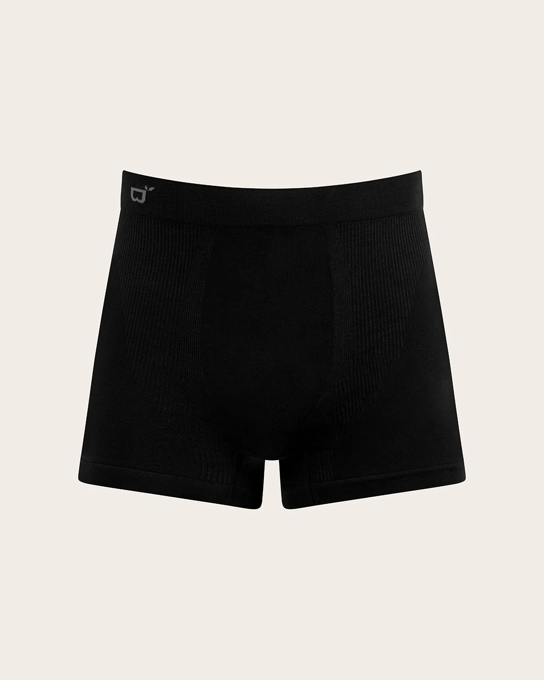 Men's Seamfree Boxer Briefs - Black - Image 11