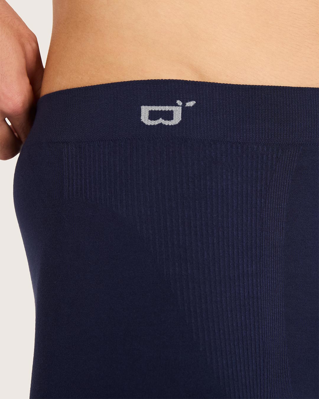 Men's Seamfree Boxer Briefs - Navy - Image 4