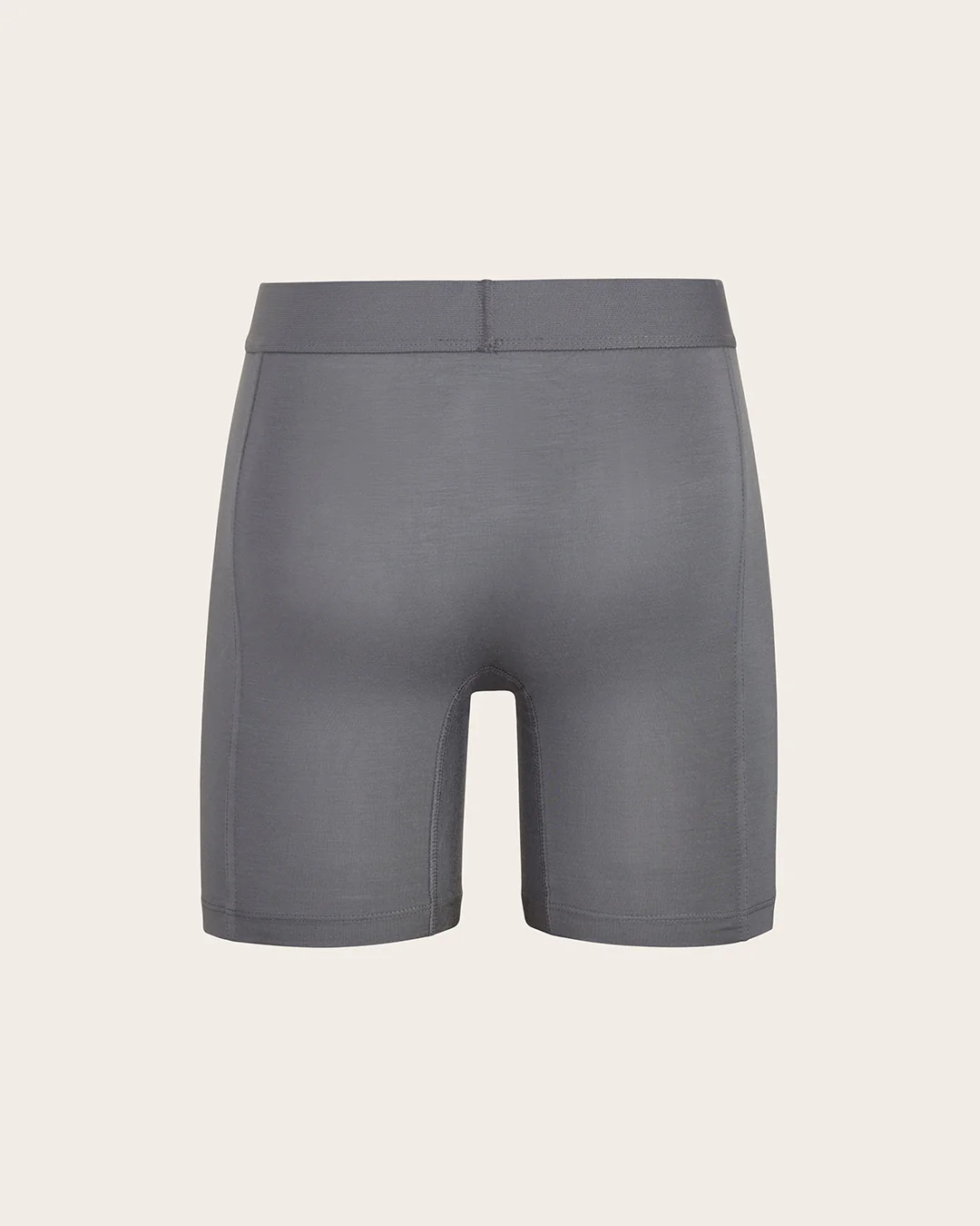 Men's Seamfree Mid-Length Boxer Briefs - Charcoal - Image 12