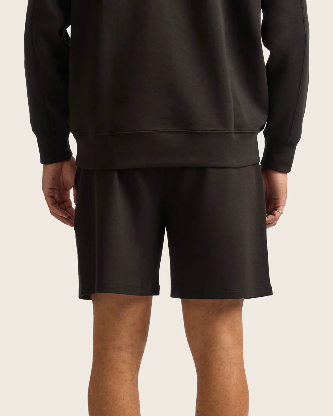 Men's Sweat Shorts 6" - Black - Image 8