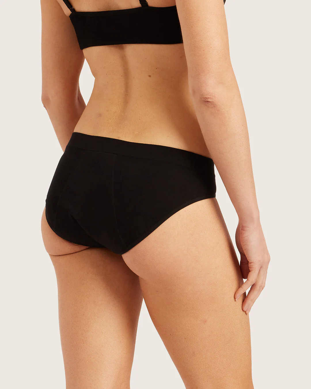 Period & Leak Proof - Classic Bikini - Moderate - Heavy - Black - Image 21