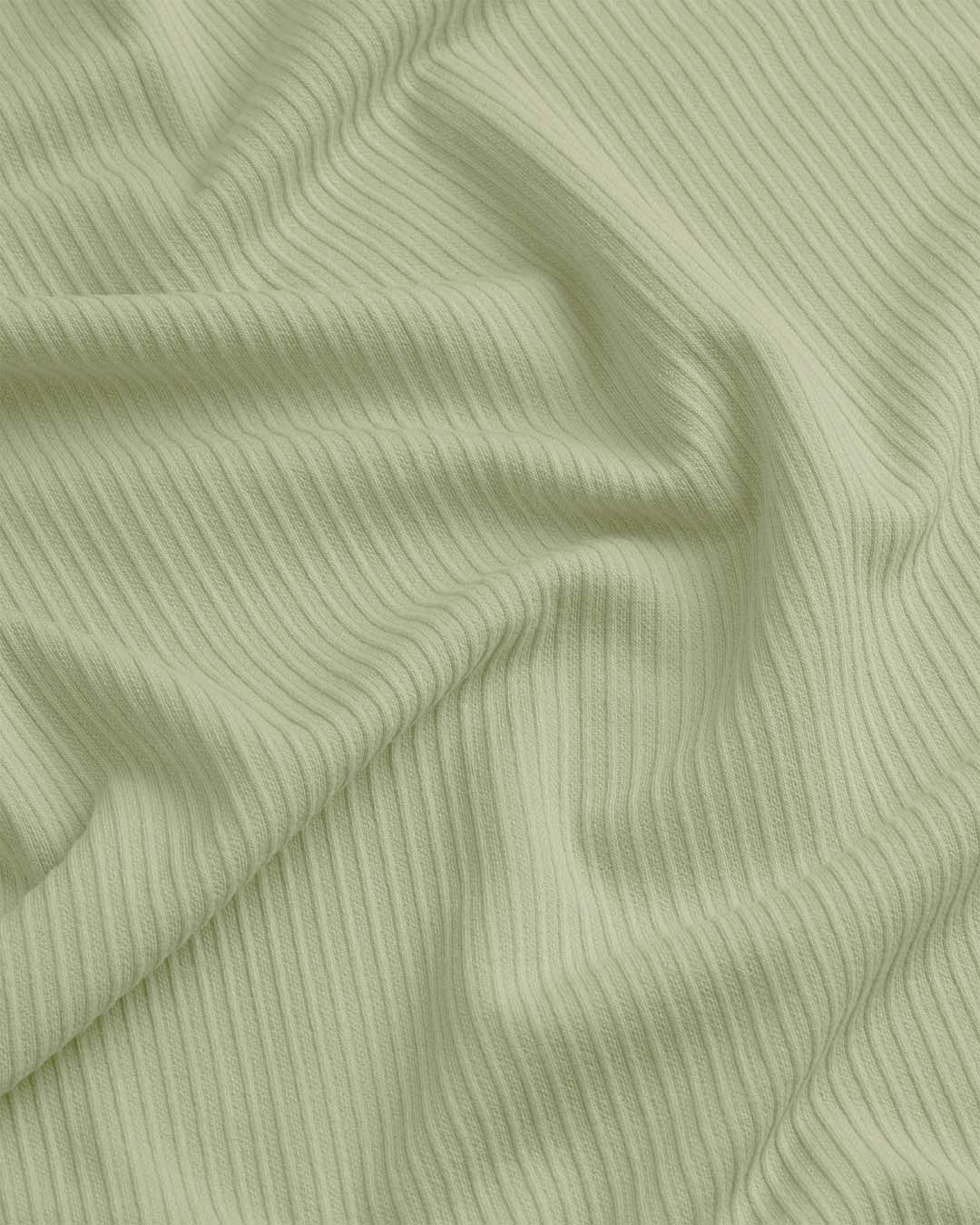 Ribbed Seamfree Crop - Sage - Image 14