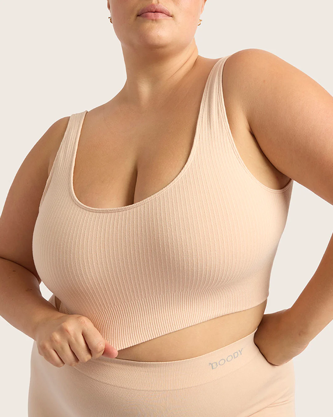 Ribbed Seamfree Crop - Shell - Image 9
