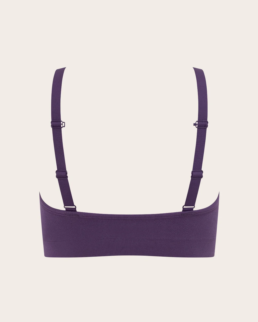 Wireless Full Bust T-Shirt Bra - Amethyst - Image 8